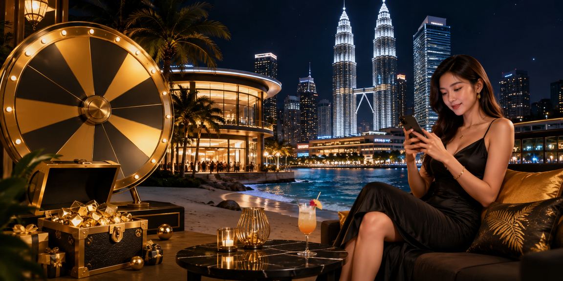 Suasana cabutan bertuah Kuala Lumpur di platform promosi lgw33 Malaysia